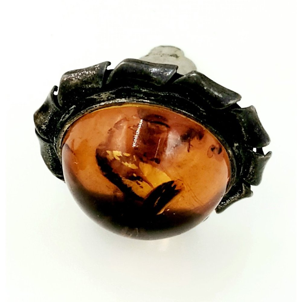 Vintage Baltic Amber Earrings